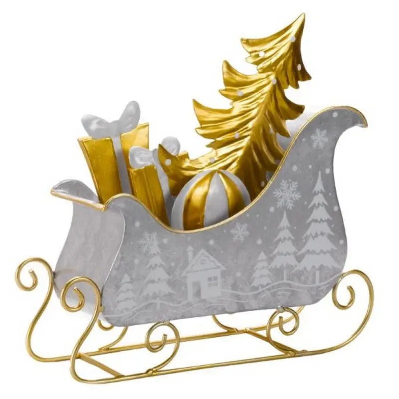 Smart Garden Santa’s Silver Sleigh Christmas Decoration -