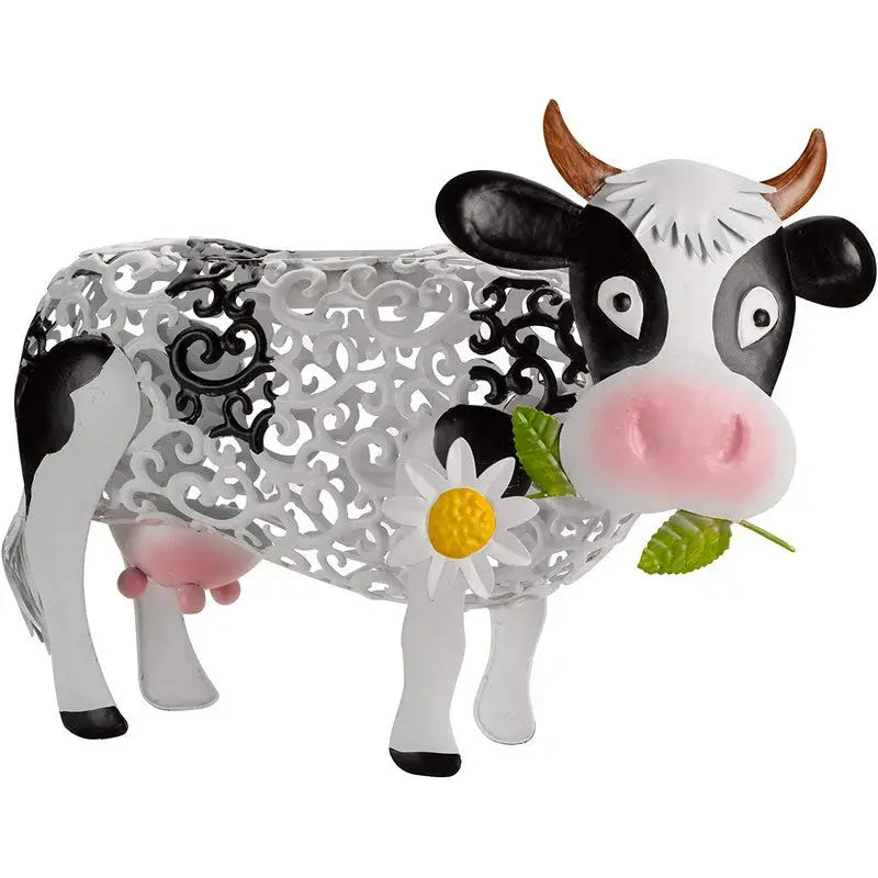 Smart Garden Silhouette Solar Daisy Cow - Gardening &
