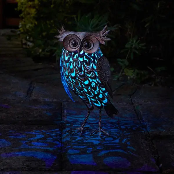 Smart Garden Silhouette Solar Giant Owl - Gardening &