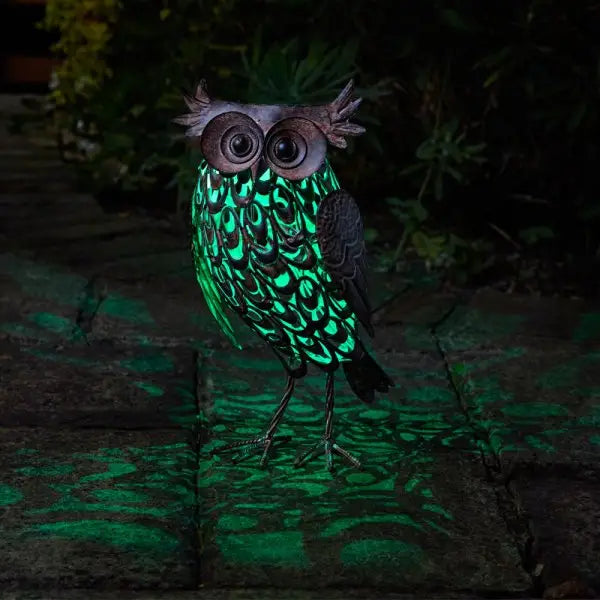 Smart Garden Silhouette Solar Giant Owl - Gardening &