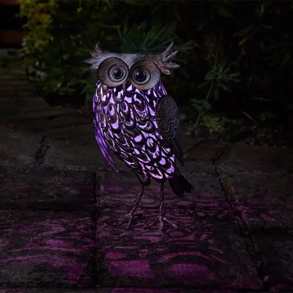 Smart Garden Silhouette Solar Giant Owl - Gardening &
