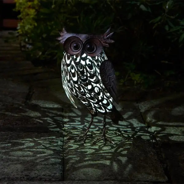 Smart Garden Silhouette Solar Giant Owl - Gardening &