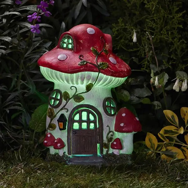 Smart Garden Silhouette Solar Mush-Room - Gardening &