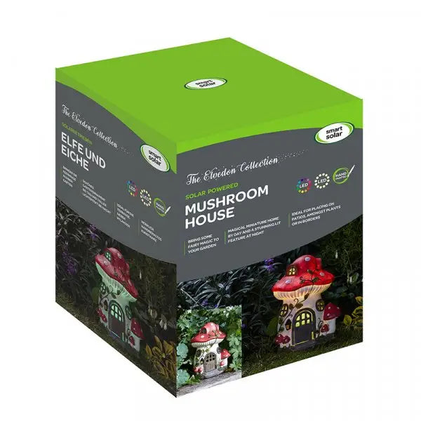 Smart Garden Silhouette Solar Mush-Room - Gardening &