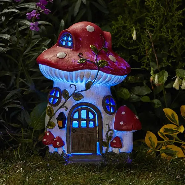 Smart Garden Silhouette Solar Mush-Room - Gardening &
