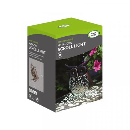 Smart Garden Silhouette Solar Owl - Gardening & Outdoors
