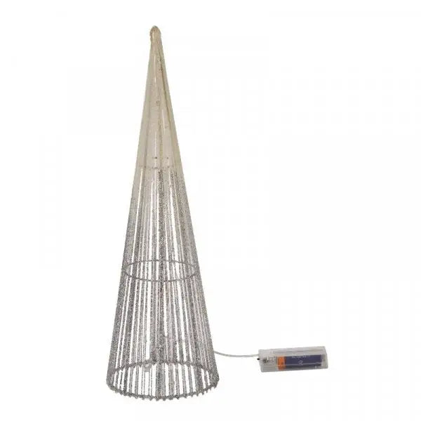 Smart Garden Silver Sparkly TreeBelisk Set of 3 Christmas