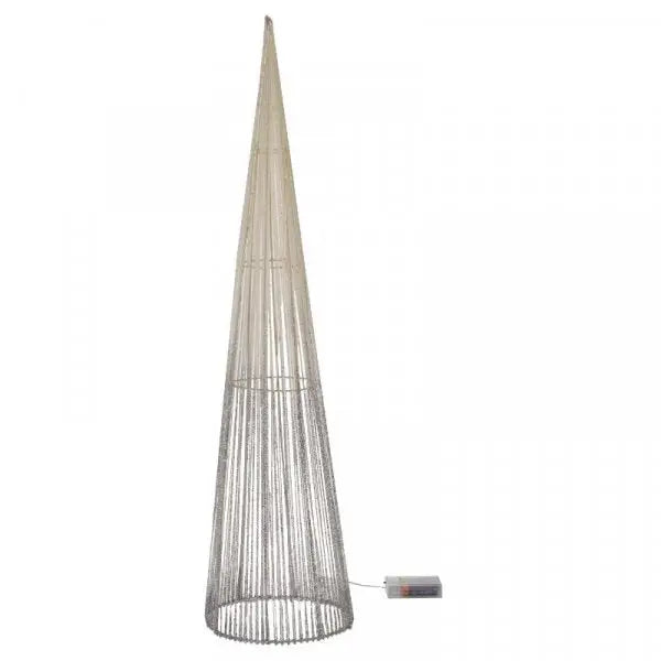 Smart Garden Silver Sparkly TreeBelisk Set of 3 Christmas