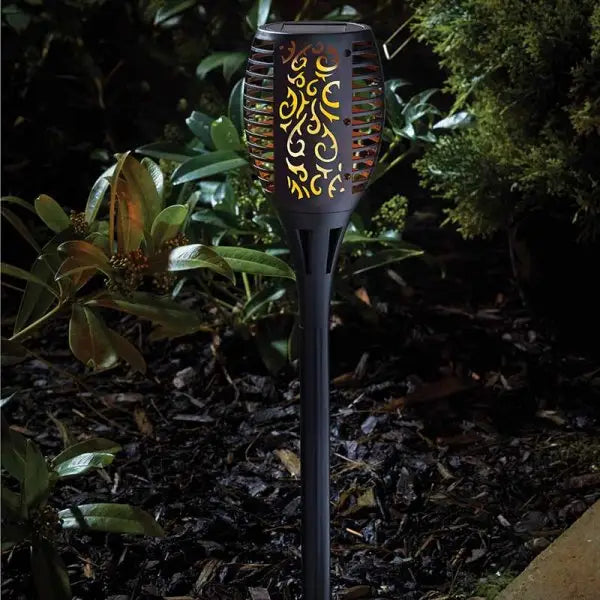 Smart Garden Solar Flaming Torch With Cool Flame Technology
