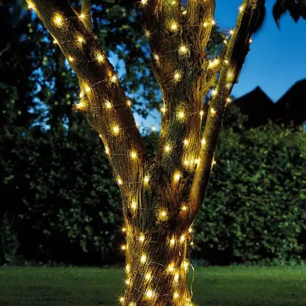 Smart Garden Solar Powered 50 Firefly String Lights Led