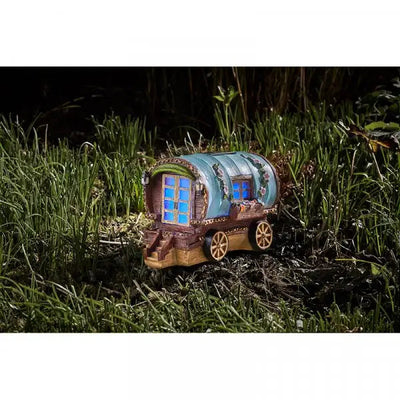 Smart Garden Solar Powered Gypsy Rose Caravan - Elvedon