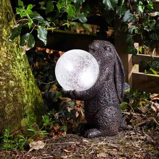 Smart Garden Solar Powered Hare Magic Light Up Garden
