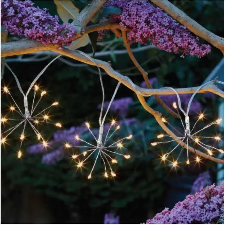 Smart Garden String Lights - StarBurst Solar String Lights -