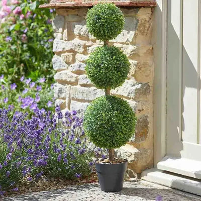 Smart Garden Trio Topiary Artificial Ball Tree - 80 cm