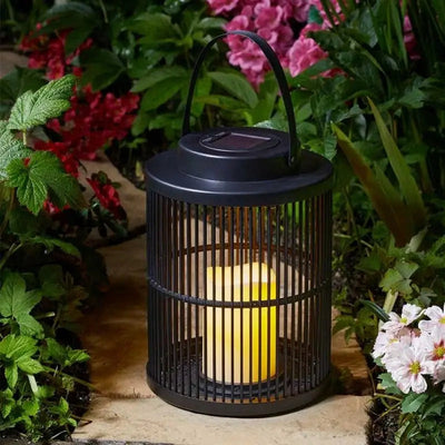 Smart Garden Urbane Solar Powered Lantern - Black -