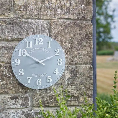 Smart Garden Westminster Greystone Outdoor Clock - Gardening