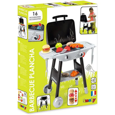 Smoby 024497 Kids Bbq With Cooking Utensils | Play Food For