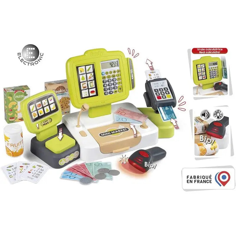 Smoby Large Mini Market Cashier - Toys & Games