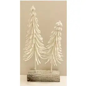Snowy Tree Scene 25cm - Christmas >> Trees