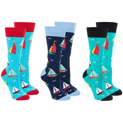 Sock Society Phase 8 Sail Boat - One Size (1 Supplied) -