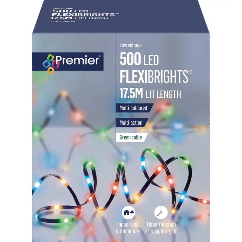 Soft Flexibrights 500 Leds Multi Action - Multi Coloured /