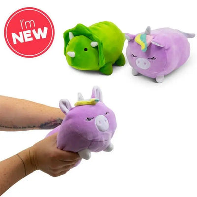 Soft N Snug Dinosaur & Unicorn Plush Toy - 1 Sent