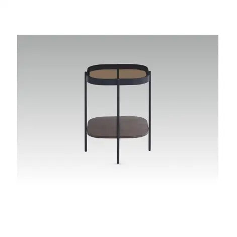 Soho Sofa Tea Table Set - Walnut (W: 430mm D: 430mm H: