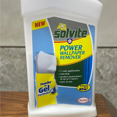 Solvite Powder Wallpaper Remover -(Removes up to 40m2) - DIY