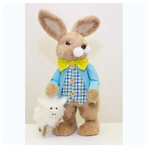 Springtime Bunny With Sheep 30cm - Seasonal & Holiday