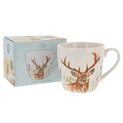 Stag Breakfast Mug - Mug