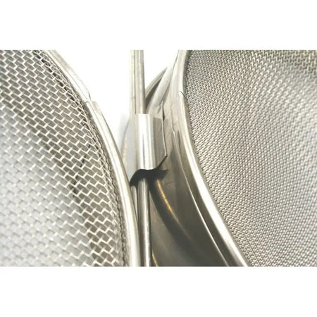 Stainless Steel 23cm Sliding Double Honey Strainer