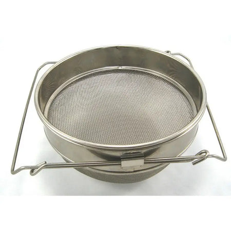 Stainless Steel 23cm Sliding Double Honey Strainer