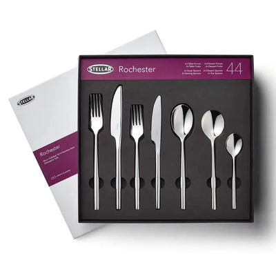 Stellar Bl58 Rochester 44 Piece Cultery Set - Kitchenware