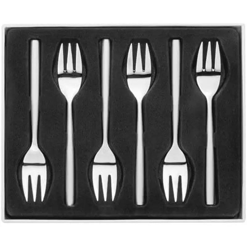 Stellar Rochester Set of 6 Pastry Forks - Kitchenware