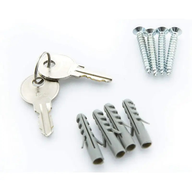 Sterling Cigarette Bin Wall Mounted 147x323x60mm - Black -