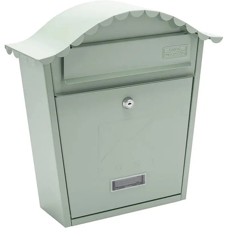 Sterling Classic Post Box With Bowed Roof Wall Mounted -