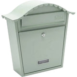 Sterling Classic Post Box With Bowed Roof Wall Mounted -