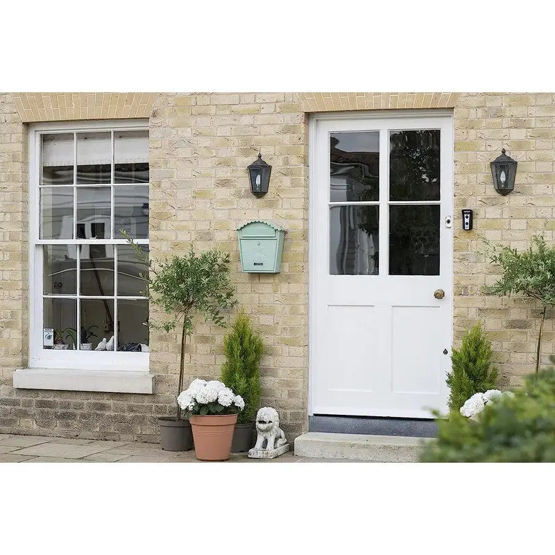 Sterling Classic Post Box With Bowed Roof Wall Mounted -