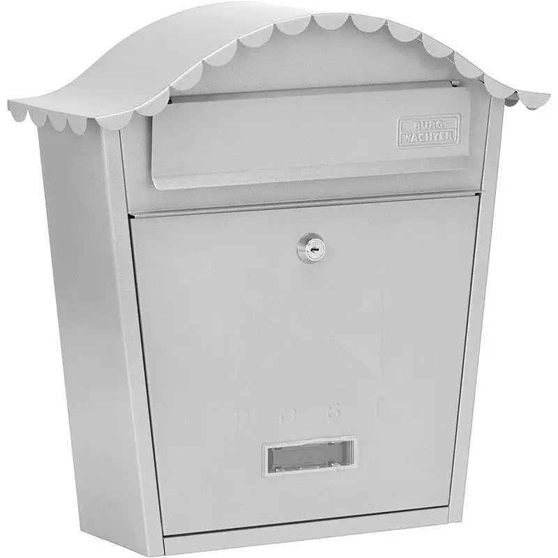Sterling Classic Post Box With Bowed Roof Wall Mounted -
