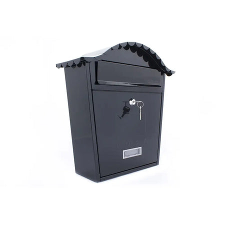 Sterling Classic Post Box With Bowed Roof Wall Mounted -