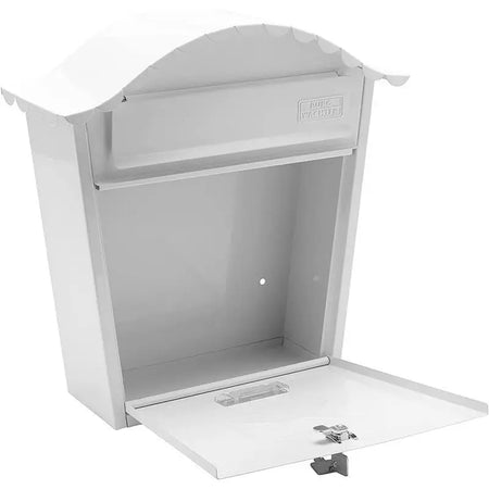 Sterling Classic Post Box With Bowed Roof Wall Mounted -