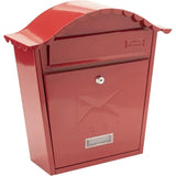 Sterling Classic Post Box With Bowed Roof Wall Mounted -
