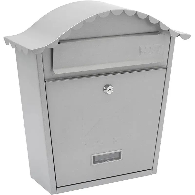 Sterling Classic Post Box With Bowed Roof Wall Mounted -