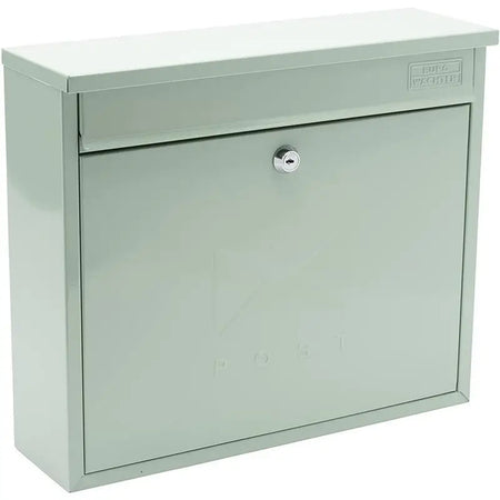 Sterling Elegance Post Box With Lift Up Lid Wall Mounted -