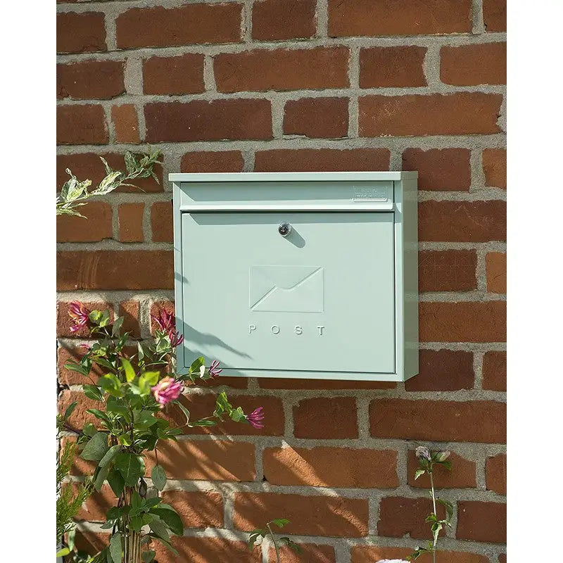 Sterling Elegance Post Box With Lift Up Lid Wall Mounted -