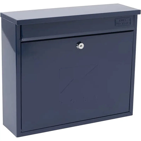 Sterling Elegance Post Box With Lift Up Lid Wall Mounted -