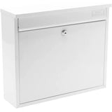 Sterling Elegance Post Box With Lift Up Lid Wall Mounted -