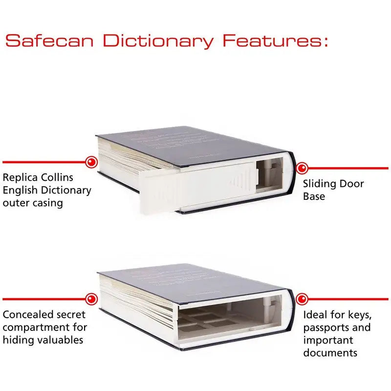 Sterling Safe Can Book Collins English Dictionary - DIY