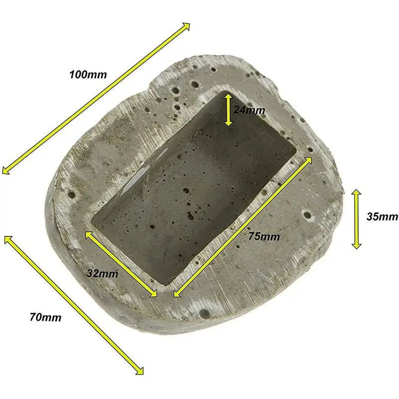 Sterling Safe Can Key Minder Safe Rock - DIY Tools &
