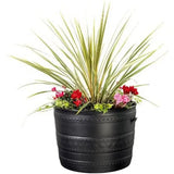 Stewarts Smithy Patio Tub Gun Metal Black - 35cm & 50cm